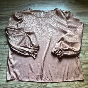 Leopard blouse